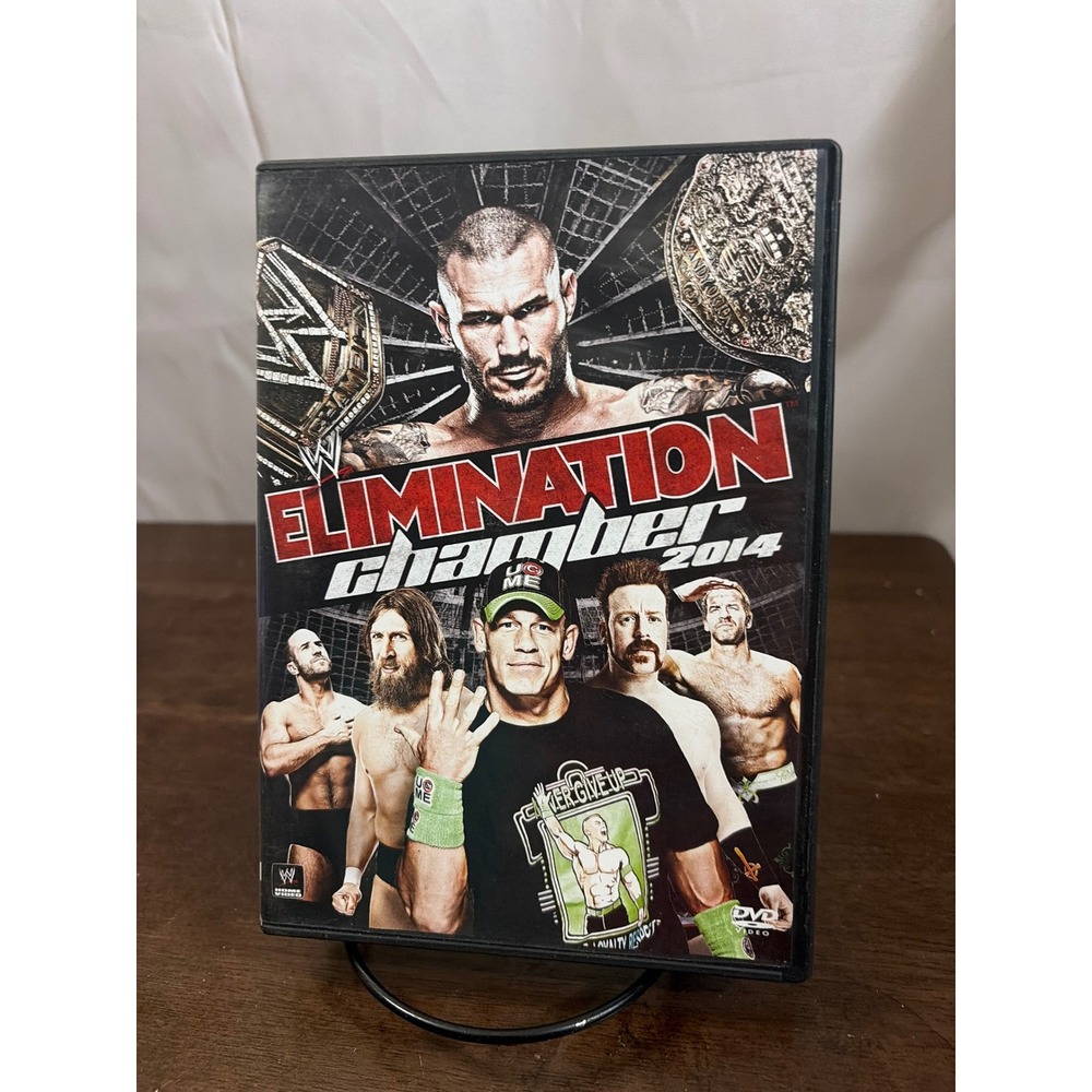 WWE Elimination Chamber 2014 DVD Randy Orton John Cena Excellent Wrestling PPV